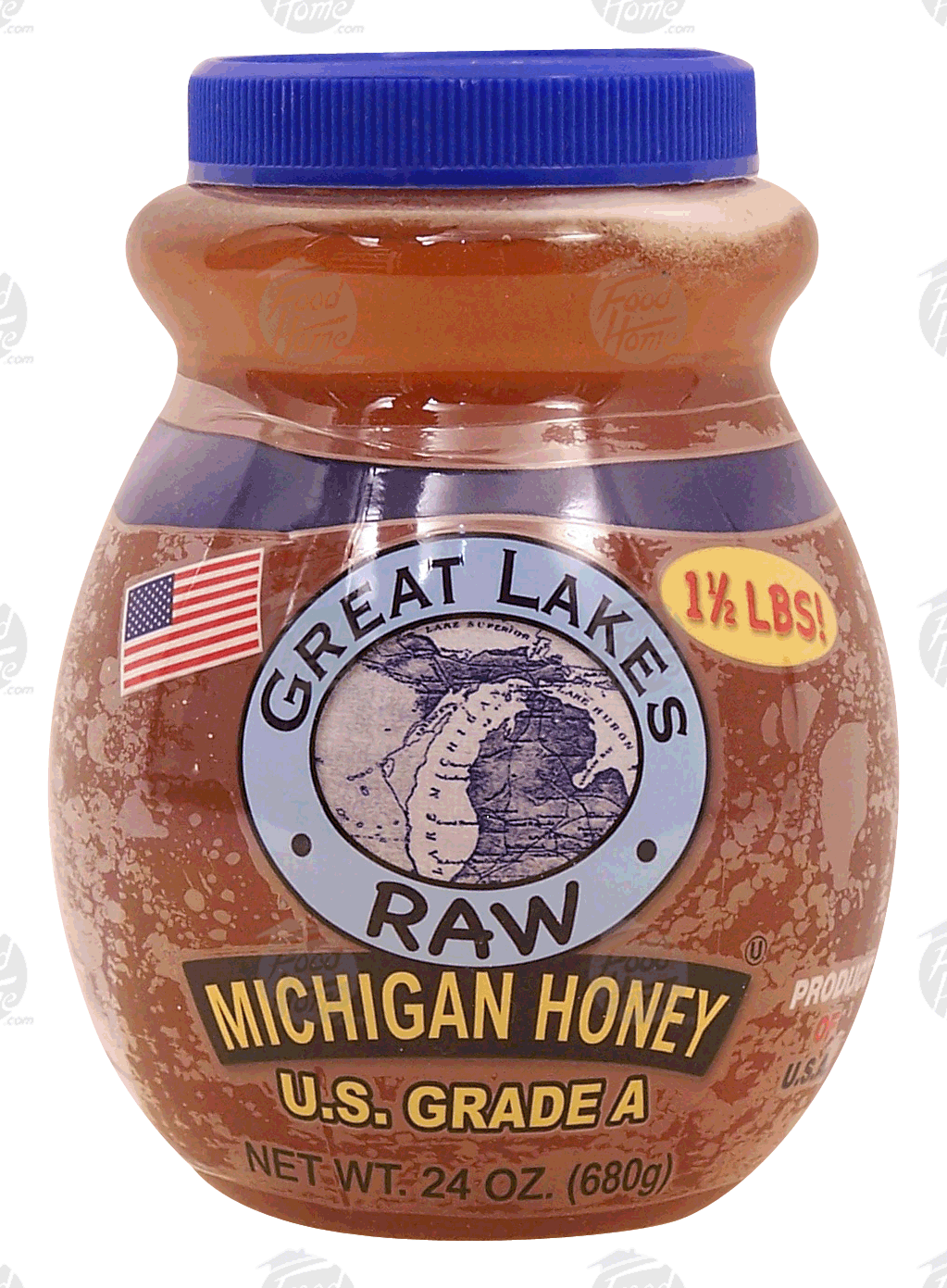 Honey Tree's Great Lakes honey, raw Michigan Full-Size Picture